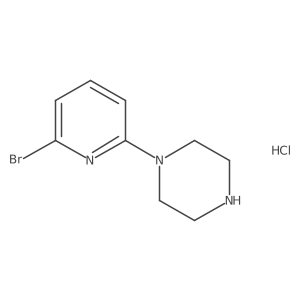 1-(6-Bromo-2-pyridinyl)piperazine hydrochloride Structure