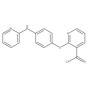 2-(4-(Pyridin-2-ylamino)phenoxy)nicotinoyl chloride Structure