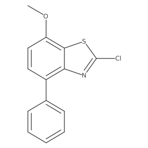 2-Chloro-7-methoxy-4-phenylbenzo[d]thiazole Structure