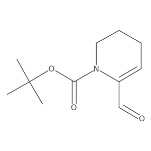 Tert-butyl 6-formyl-1,2,3,4-tetrahydropyridine-1-carboxylate Structure