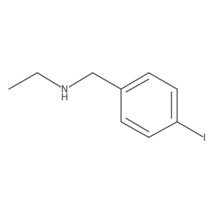 N-Ethyl-4-iodobenzenemethanamine Structure
