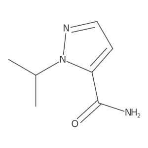 1-Isopropyl-1H-pyrazole-5-carboxamide Structure