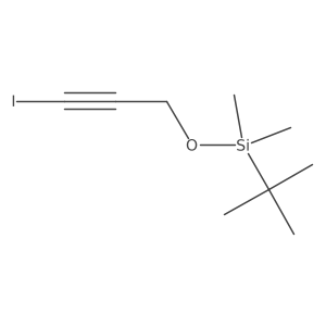 1-Iodo-3-(tert-butyldimethylsiloxy)-1-propyne Structure