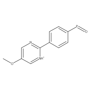 5-Methoxy-2-(4-phosphinylphenyl)pyrimidine结构式