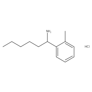 1-(o-Tolyl)hexan-1-amine hydrochloride结构式