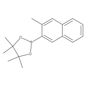 4,4,5,5-Tetramethyl-2-(3-methylnaphthalen-2-YL)-1,3,2-dioxaborolane Structure