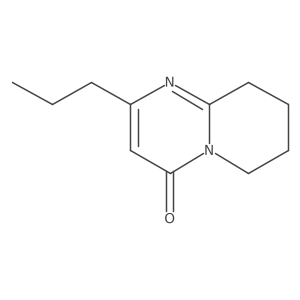 2-Propyl-4H,6H,7H,8H,9H-pyrido[1,2-a]pyrimidin-4-one Structure