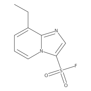 8-Ethylimidazo[1,2-a]pyridine-3-sulfonyl fluoride Structure