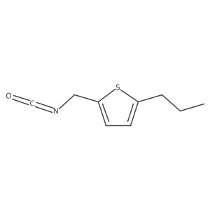 2-(Isocyanatomethyl)-5-propylthiophene Structure