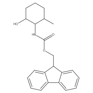 (9H-fluoren-9-yl)methyl N-(2-hydroxy-6-methylcyclohexyl)carbamate Structure