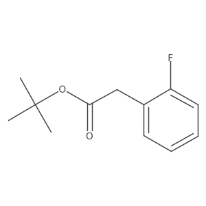 tert-Butyl 2-(2-fluorophenyl)acetate Structure