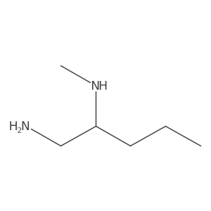 N2-Methylpentane-1,2-diamine Structure
