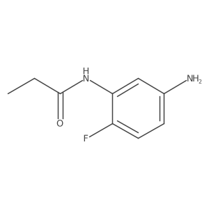 N-(5-Amino-2-fluorophenyl)propanamide Structure