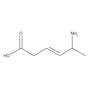 (Z,5S)-5-aminohex-3-enoic acid结构式