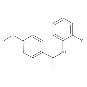 N-(2-Chlorophenyl)-4-methoxy-I+/--methylbenzenemethanamine Structure