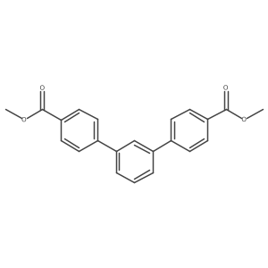 [1,1':3',1''-Terphenyl]-4,4''-dicarboxylic acid, dimethyl ester结构式