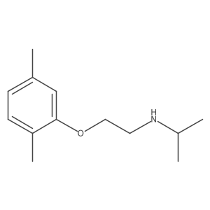 N-[2-(2,5-Dimethylphenoxy)ethyl]-2-propanamine结构式