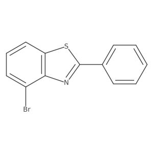 4-Bromo-2-phenylbenzo[d]thiazole Structure