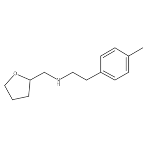 [2-(4-Methylphenyl)ethyl](oxolan-2-ylmethyl)amine Structure
