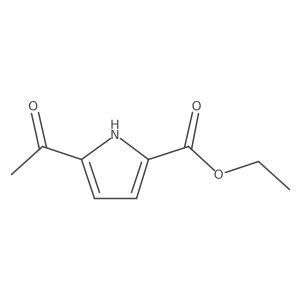 Ethyl 5-acetyl-1H-pyrrole-2-carboxylate Structure