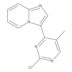 3-(2-Chloro-5-methylpyrimidin-4-yl)imidazo[1,2-a]pyridine Structure