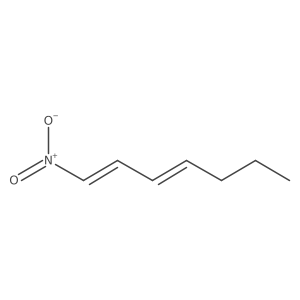 1-Nitrohepta-1,3-diene结构式
