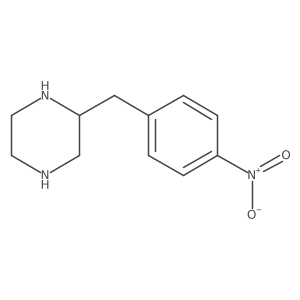 (R)-2-(4-Nitrobenzyl)piperazine Structure