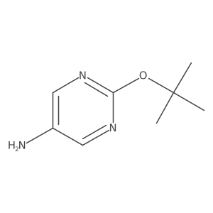 2-(Tert-butoxy)pyrimidin-5-amine结构式