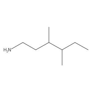 3,4-Dimethylhexan-1-amine结构式