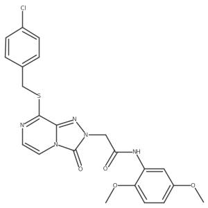 4-[5-chloro-4-[4-(2-methoxyphenyl)piperazin-1-yl]-6-oxopyridazin-1(6H)-yl]benzoic acid结构式