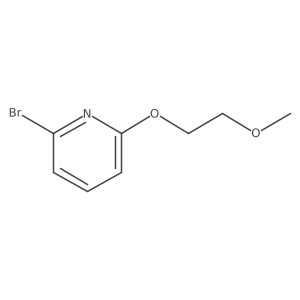 2-Bromo-6-(2-methoxyethoxy)pyridine结构式