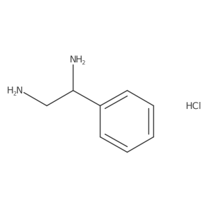 1-Phenylethane-1,2-diamine hydrochloride结构式