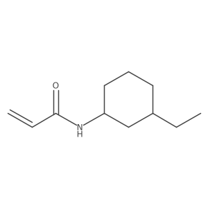 N-(3-ethylcyclohexyl)prop-2-enamide Structure