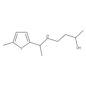 4-{[1-(5-Methylthiophen-2-yl)ethyl]amino}butan-2-ol Structure