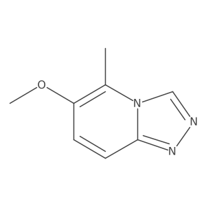 1,2,4-Triazolo[4,3-a]pyridine, 6-methoxy-5-methyl- Structure