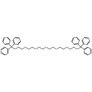 1,1,1,21,21,21-Hexaphenyl-2,5,8,11,14,17,20-heptaoxahenicosane Structure