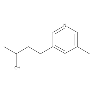 4-(5-Methylpyridin-3-yl)butan-2-ol结构式