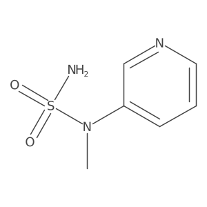 N-Methyl-N-(pyridin-3-yl)aminosulfonamide Structure