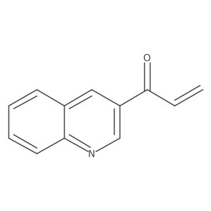 1-(Quinolin-3-yl)prop-2-en-1-one Structure