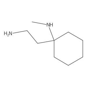 1-(Methylamino)cyclohexaneethanamine Structure
