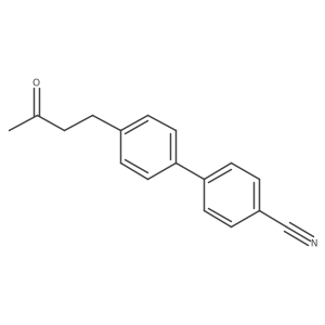 4'-(3-Oxobutyl)[1,1'-biphenyl]-4-carbonitrile Structure