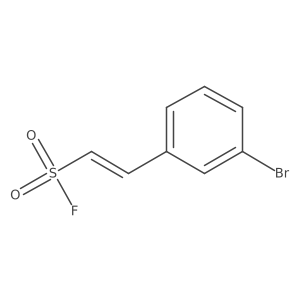 2-(3-Bromophenyl)ethene-1-sulfonyl fluoride Structure