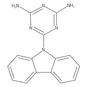 6-(9H-Carbazol-9-yl)-1,3,5-triazine-2,4-diamine Structure
