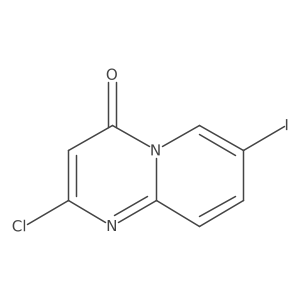 2-Chloro-7-iodo-4H-pyrido[1,2-A]pyrimidin-4-one Structure