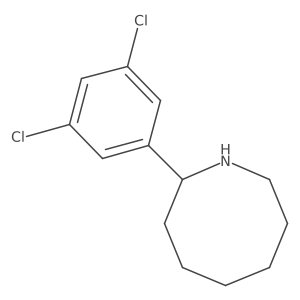 2-(3,5-Dichlorophenyl)azocane结构式