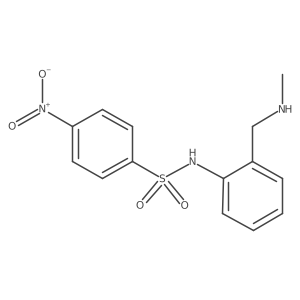 N-{2-[(methylamino)methyl]phenyl}-4-nitrobenzene-1-sulfonamide Structure