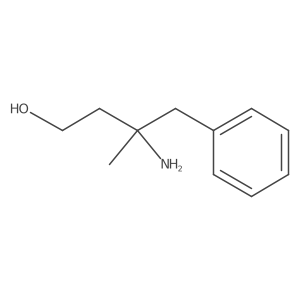 3-Amino-3-methyl-4-phenylbutan-1-ol结构式