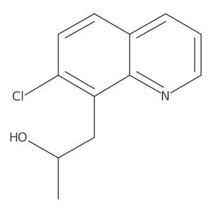 1-(7-Chloroquinolin-8-yl)propan-2-ol结构式
