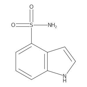 1H-indole-4-sulfonamide结构式
