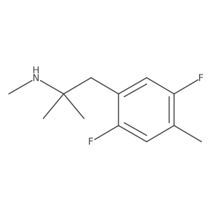 [1-(2,5-Difluoro-4-methylphenyl)-2-methylpropan-2-yl](methyl)amine Structure